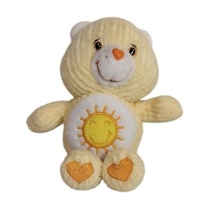 2003 Care Bears Special Edition Series 4 Yellow Funshine Bear Stuffed Animal!